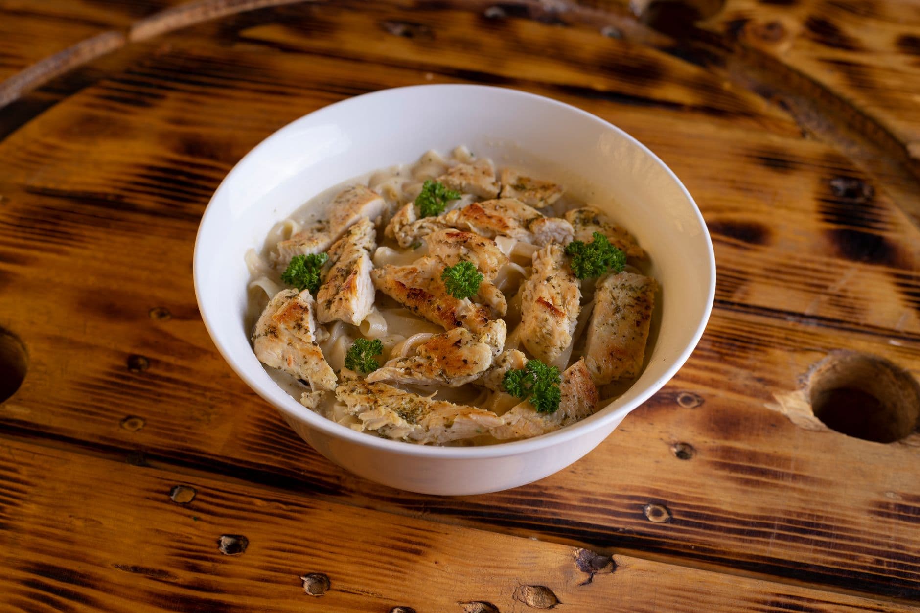 Chicken and Mushroom Pasta